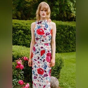 NWT $650 Sea Priscilla Embroidered Dress